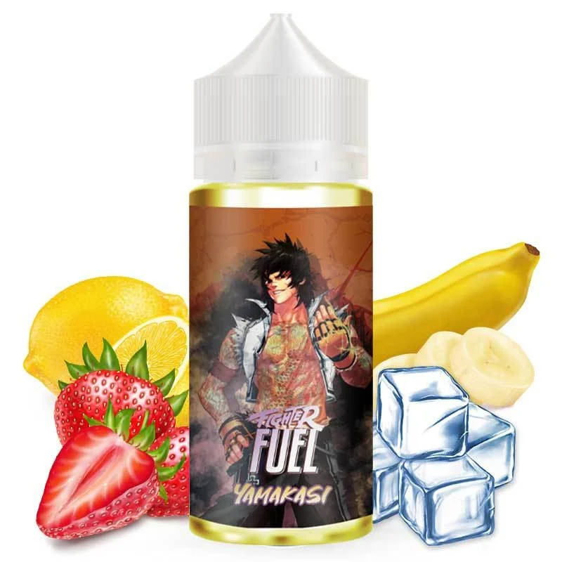 E-Liquide 100ml, Yamakasi, Fighter Fuel.