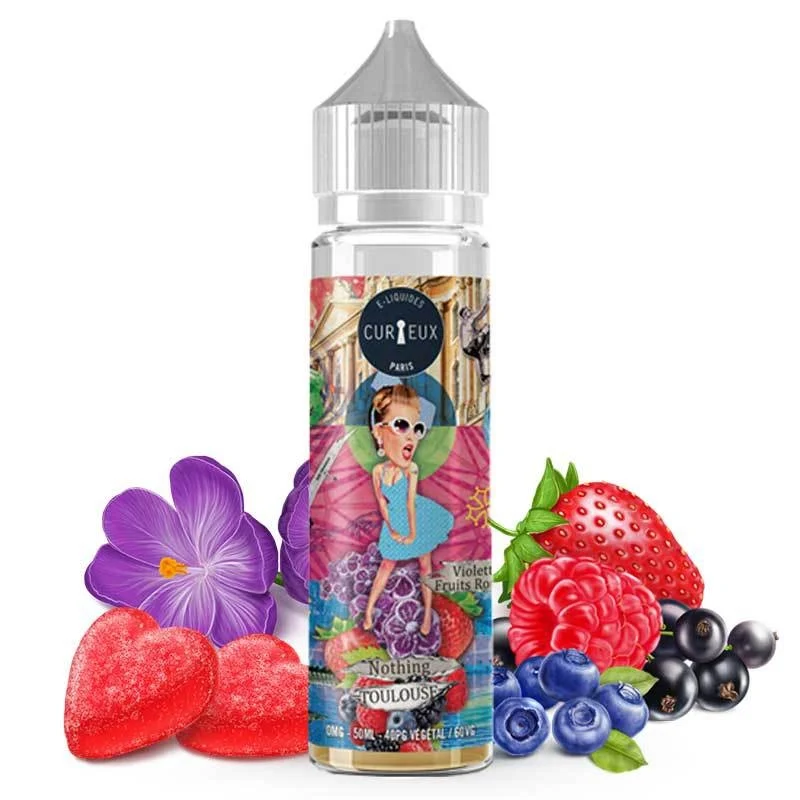 E-Liquide 50ml, Nothing Toulouse, Curieux.